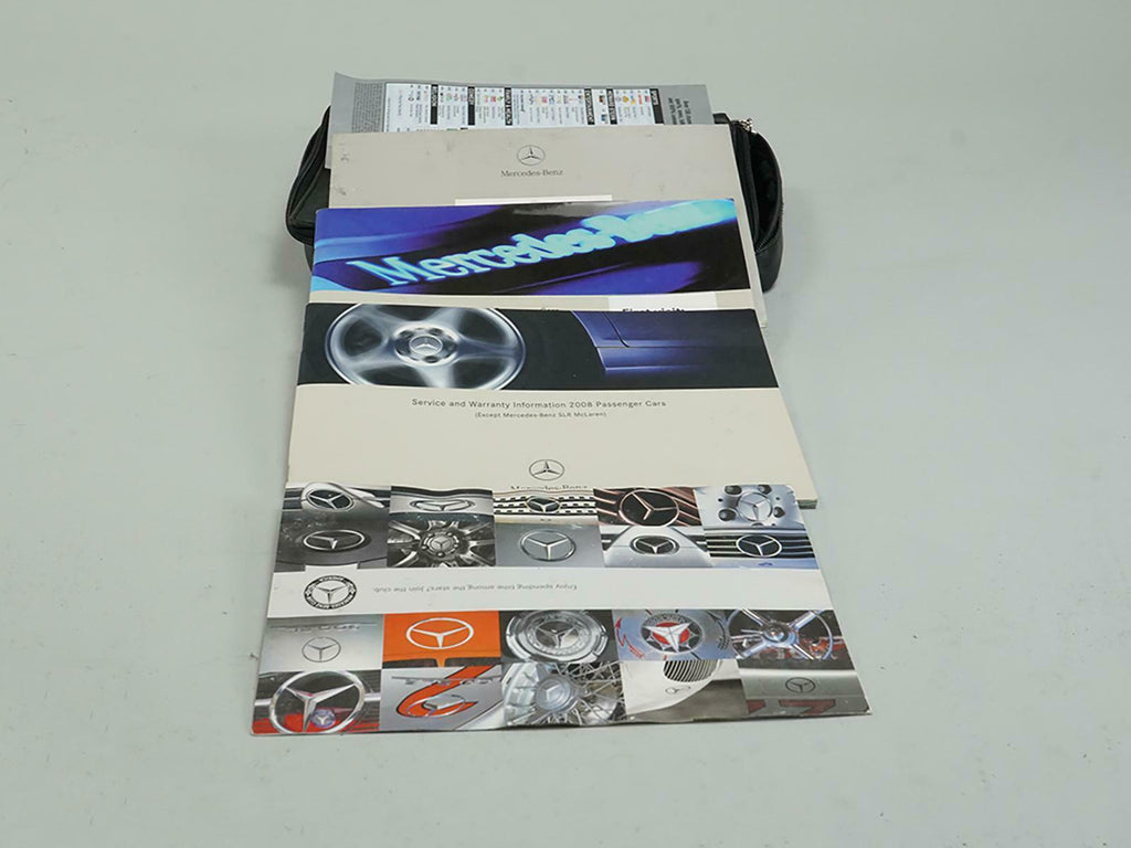  2008 - 2011 Mercedes Benz C Class W204 Manual Owners Operators Book W Case OEM, used