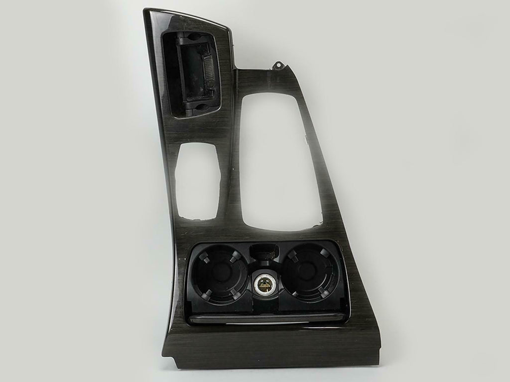  2011 - 2013 BMW 5 SERIES F10 CENTER CONSOLE SHIFTER BEZEL DOOR DASH TRIM COVER, used