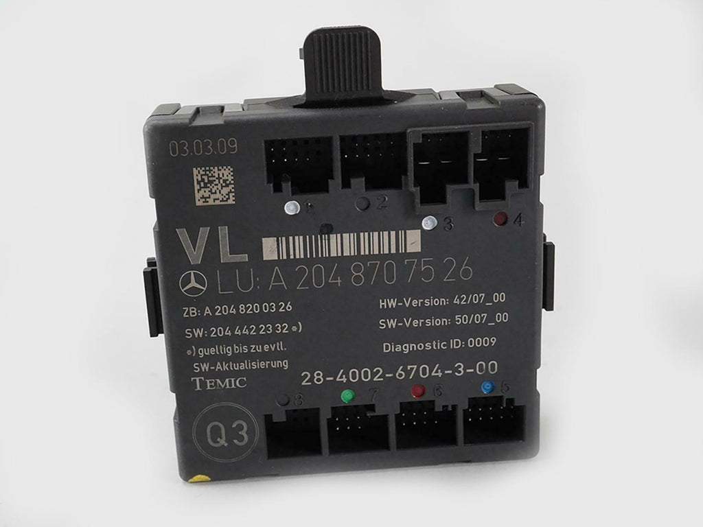  2008 - 2011 Mercedes Benz C Class W204 Door Computer Control Module Left Front, price