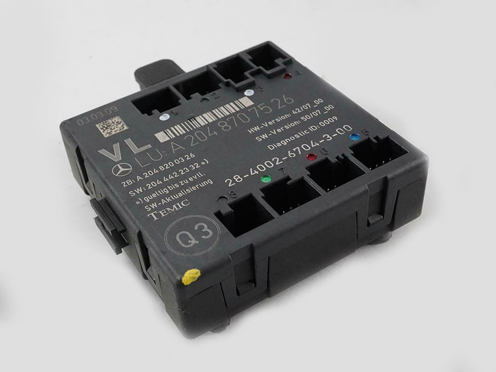  2008 - 2011 Mercedes Benz C Class W204 Door Computer Control Module Left Front, buy