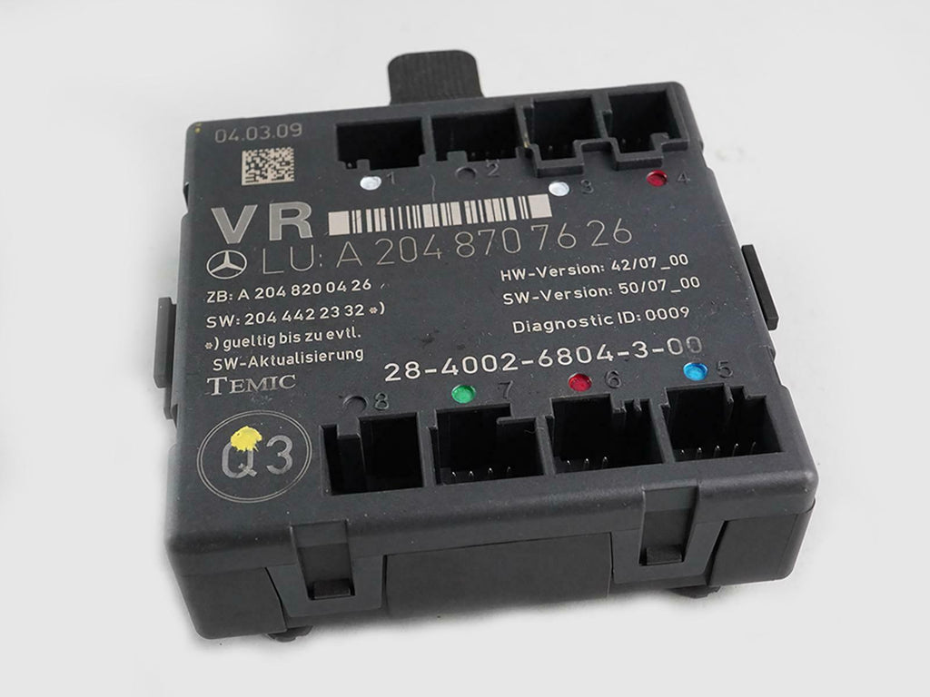  2008 - 2011 Mercedes Benz C Class W204 Door Control Module Front Right Rh OEM, buy