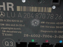 Load image into Gallery viewer, 2009 Mercedes Benz C Class W 204 Door Computer Control Module Rear Right OEM, in stock