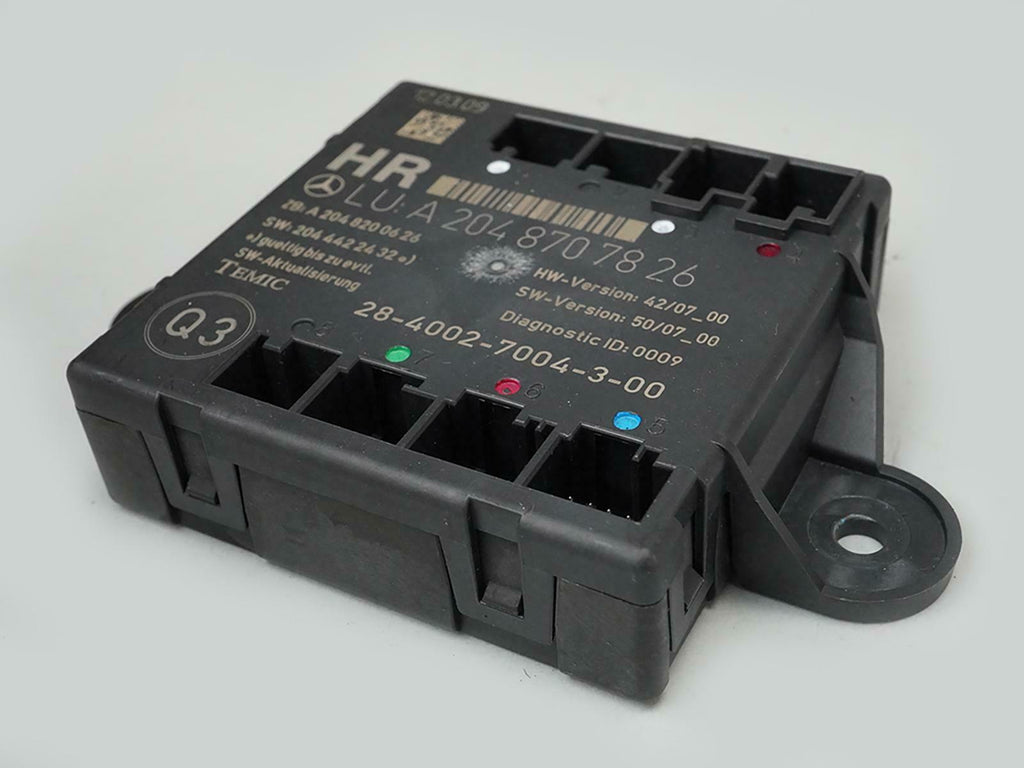  2009 Mercedes Benz C Class W 204 Door Computer Control Module Rear Right OEM, price