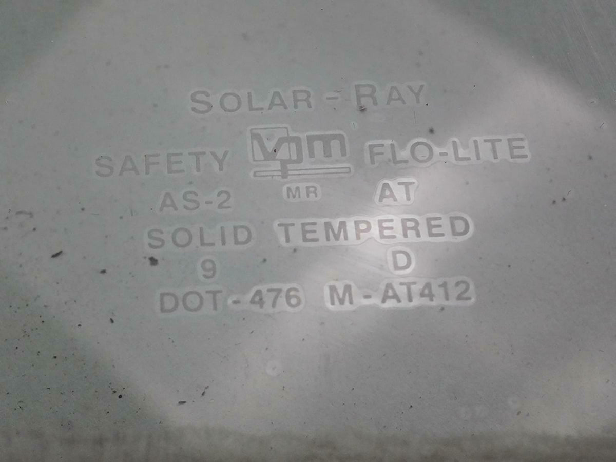 2000 - 2005 Chevrolet Impala Door Glass Window Rear Passenger DD09622GTYN OEM