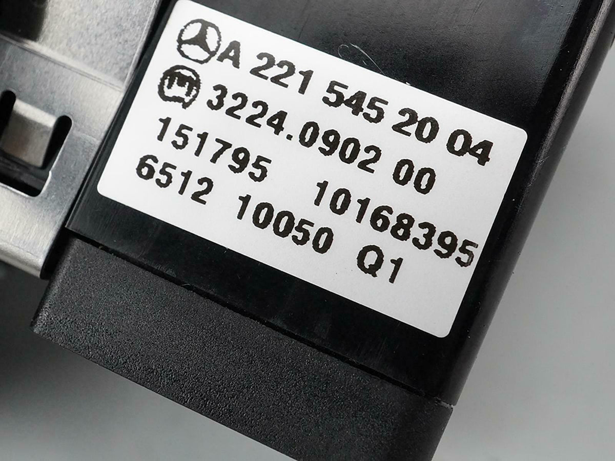 07-10 Mercedes S550 W221 Headlight Fog Light Switch Control Unit 2215451004 OEM