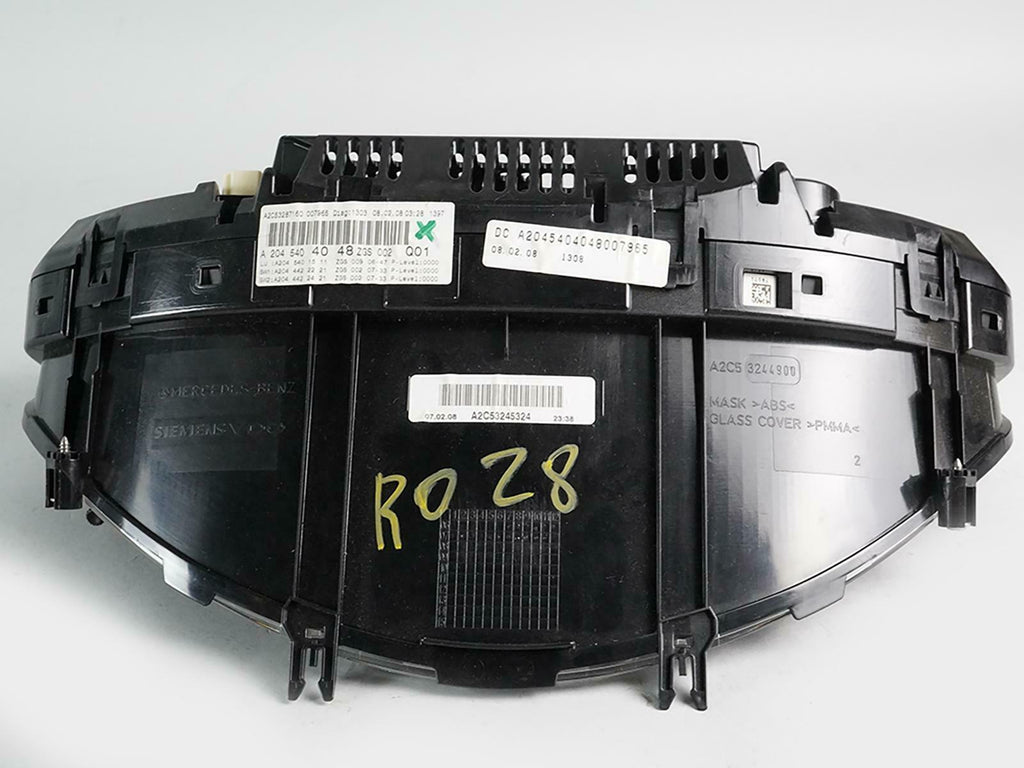 2008 - 2009 Mercedes C Class W204 6Cyl Speedometer Gauge Instrument Cluster OEM, in stock