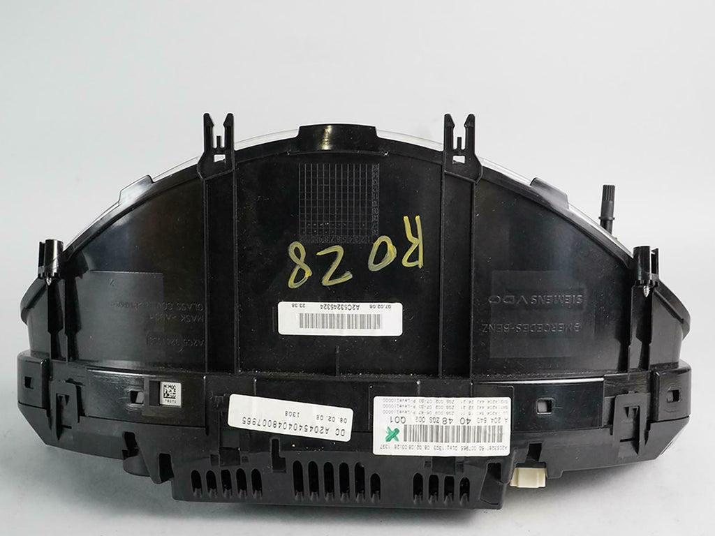  2008 - 2009 Mercedes C Class W204 6Cyl Speedometer Gauge Instrument Cluster OEM, price