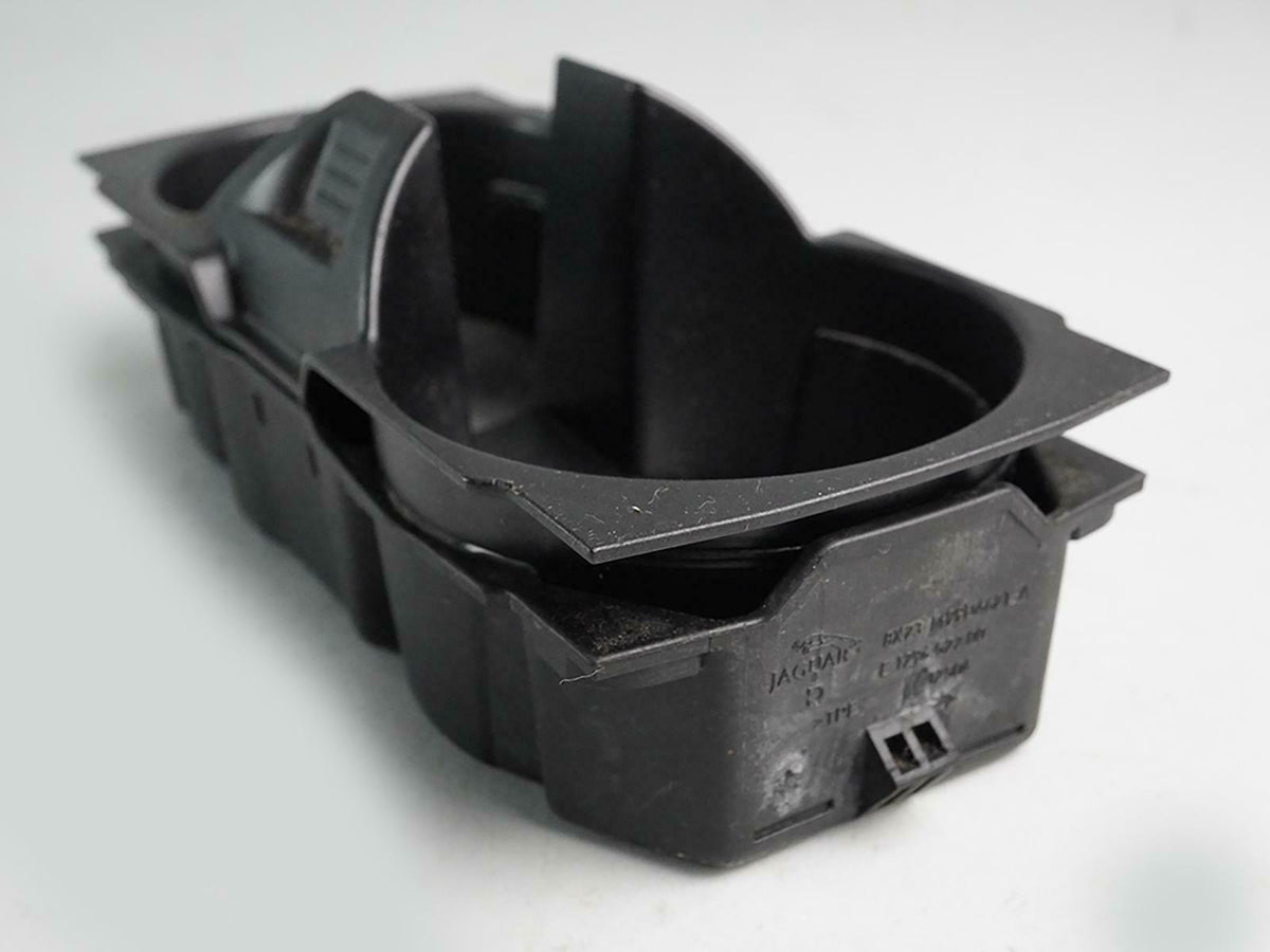 09-11 Jaguar XF Cup Holder Insert Center Console Unit 8X23M99D4621A OEM