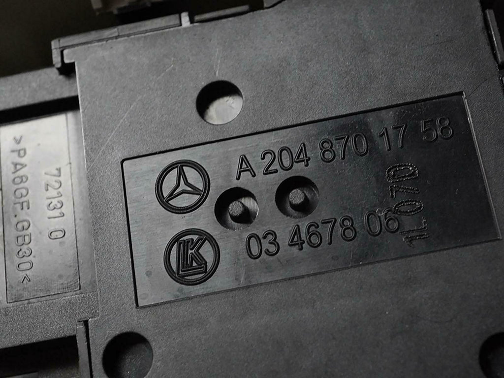  2008 - 2014 Mercedes Benz C Class W204 Seat Cover Trim Switch Control Right OEM, buy