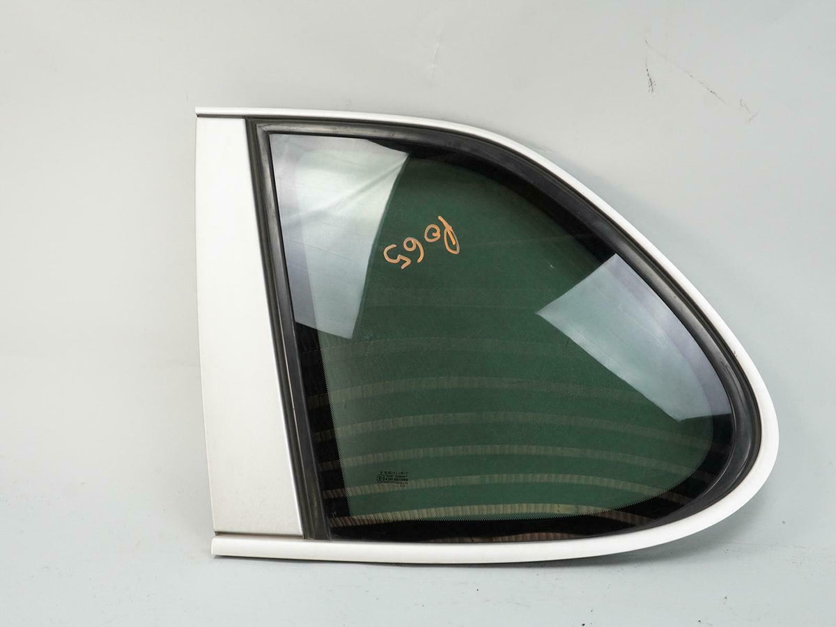 03-10 Porsche Cayenne 955 9PA Quarter Glass Window Rear Driver 95554311119 OEM
