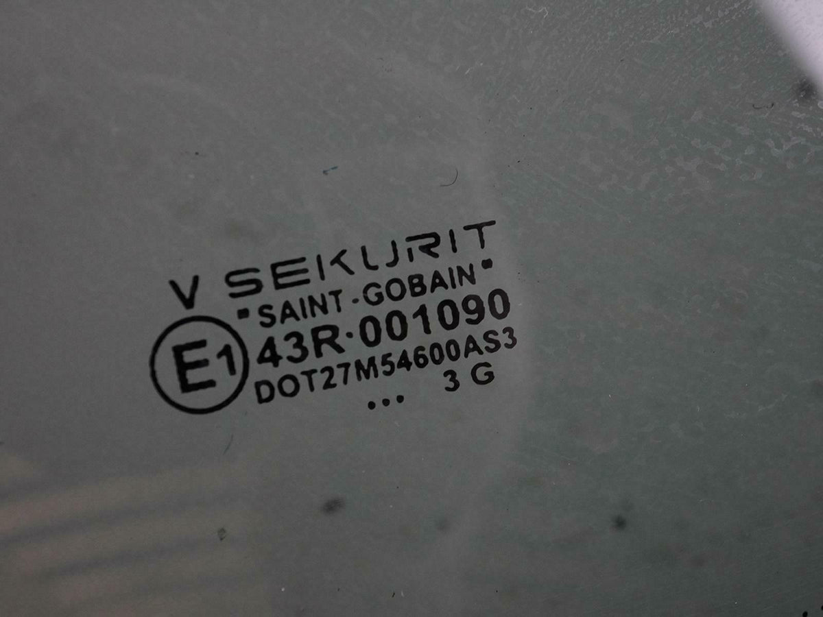 03-10 Porsche Cayenne 955 9PA Quarter Glass Window Rear Driver 95554311119 OEM