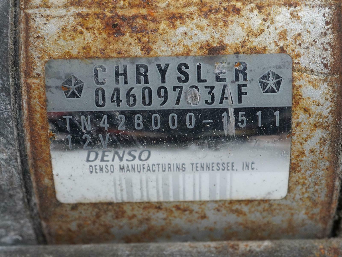 03-06 Dodge Stratus Starter Motor 2.4 Liter Engine Ignition TN4280001511 OEM