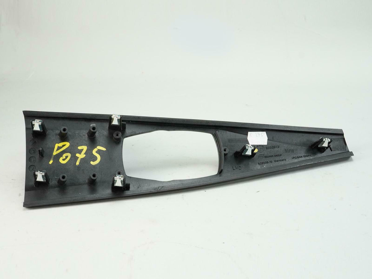 2012 - 2016 Bmw 3 4 Series F30 F32 Center Console Walnut Trim Cover Bezel OEM
