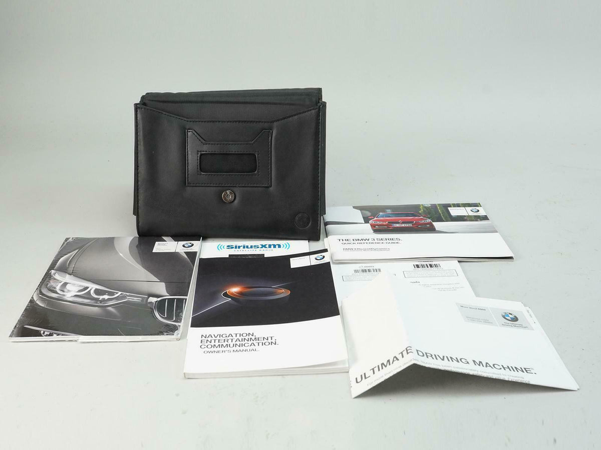 2015 Bmw 3 Series F30 Owners Manual Book Guide Booklet Brochure 151367 OEM