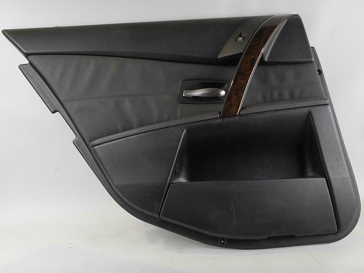 2004 - 2007 Bmw 5 Series E60 Door Panel Cover Interior W Window Switch Rear Lh
