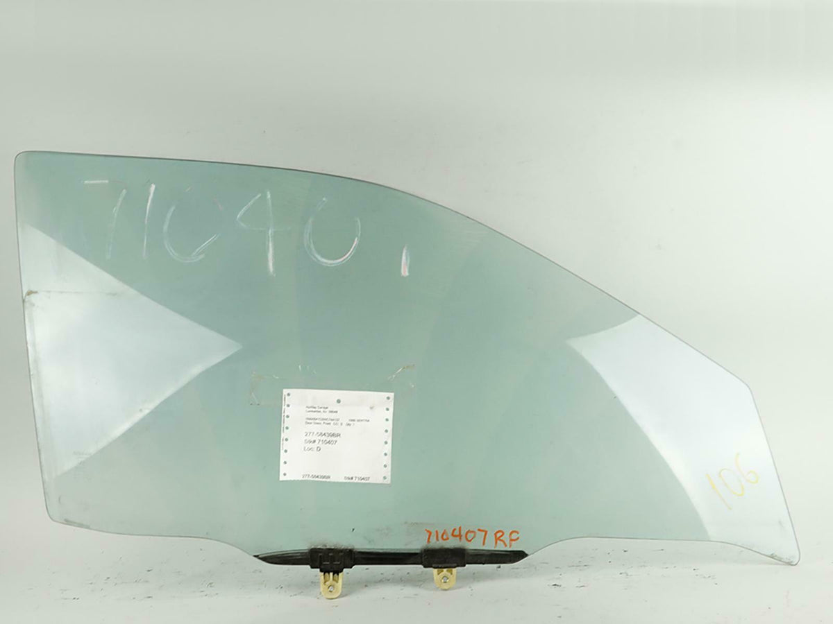 98-99 Nissan Sentra Sedan Window Glass Door Front Passenger Side FD05489GT OEM