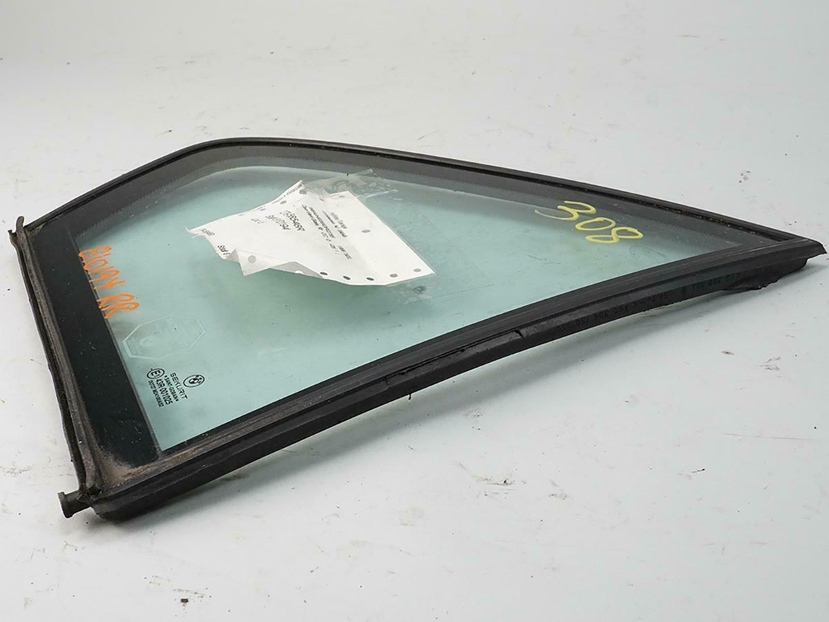 1998 - 2001 Bmw 7 Series E38 Window Glass Door Vent Rear Passenger Right OEM