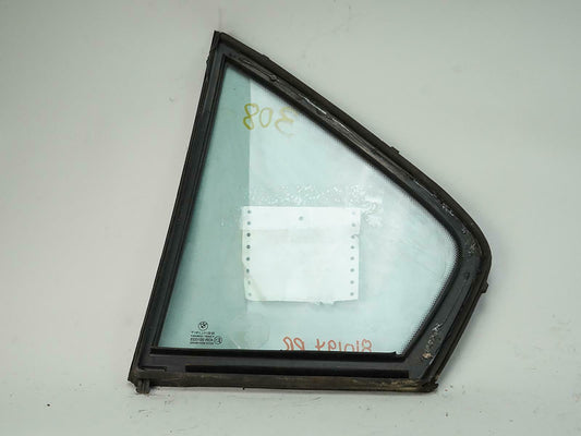1998 - 2001 Bmw 7 Series E38 Window Glass Door Vent Rear Passenger Right OEM