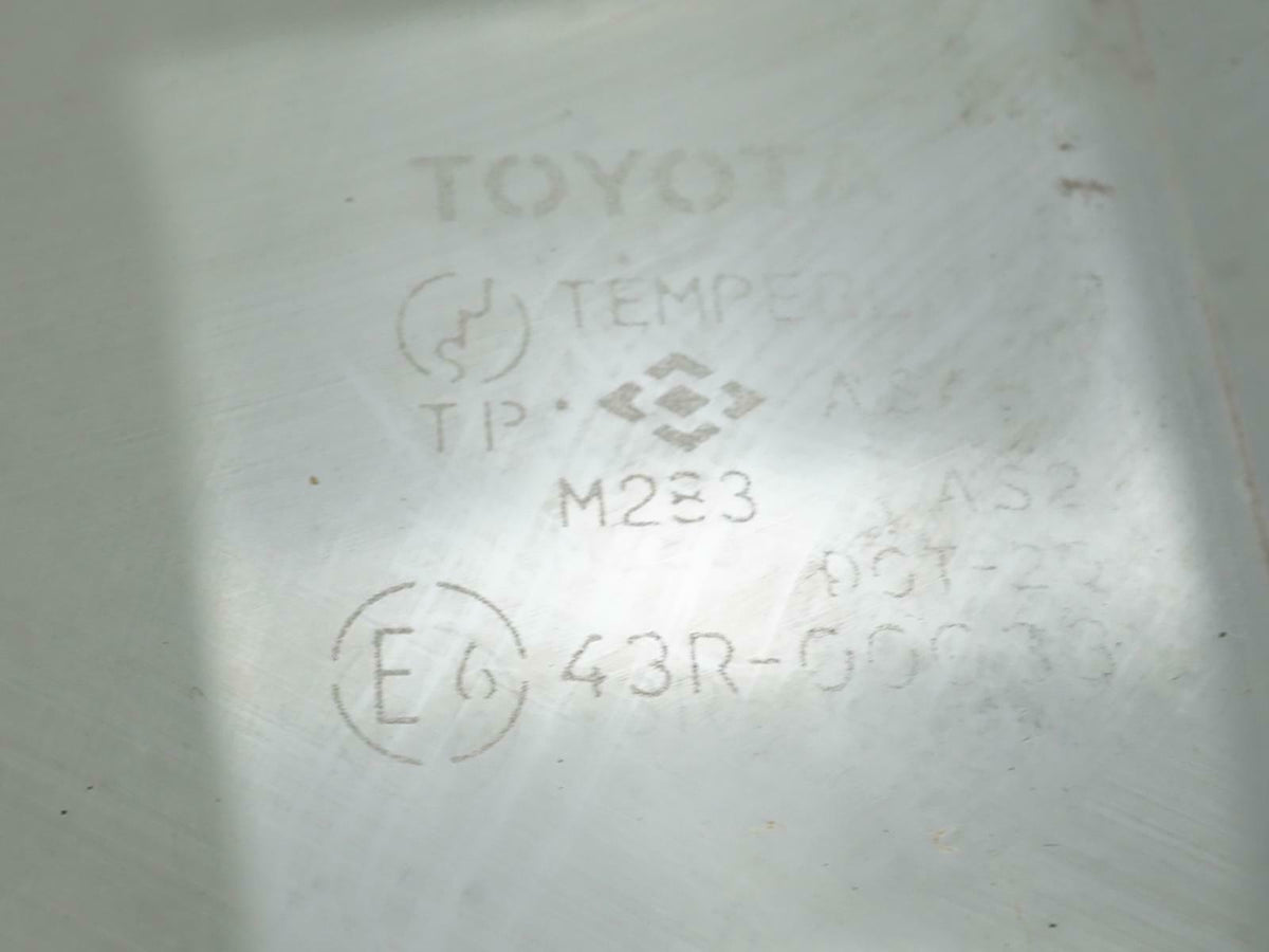 1993-1997 Lexus GS300 S140 Sedan Door Window Glass Rear Driver 6810430400 OEM