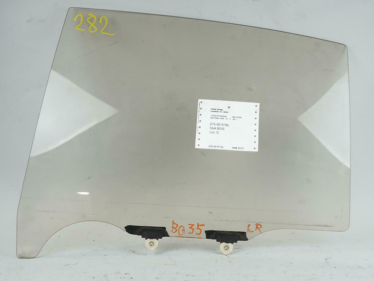1993-1997 Lexus GS300 S140 Sedan Door Window Glass Rear Driver 6810430400 OEM
