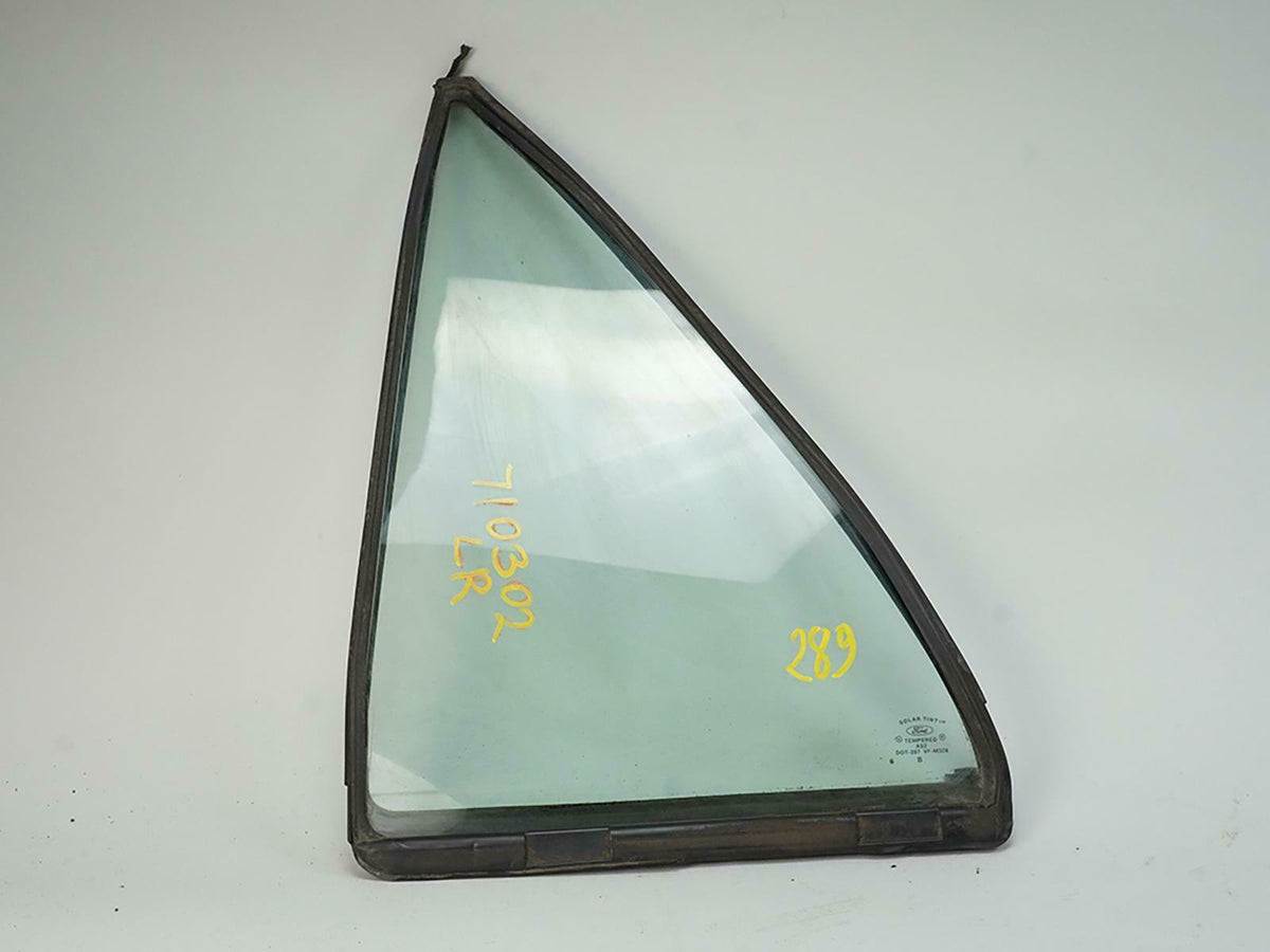 1997 - 2002 Ford Escort Window Glass Door Vent Driver Lh Left Rear OEM