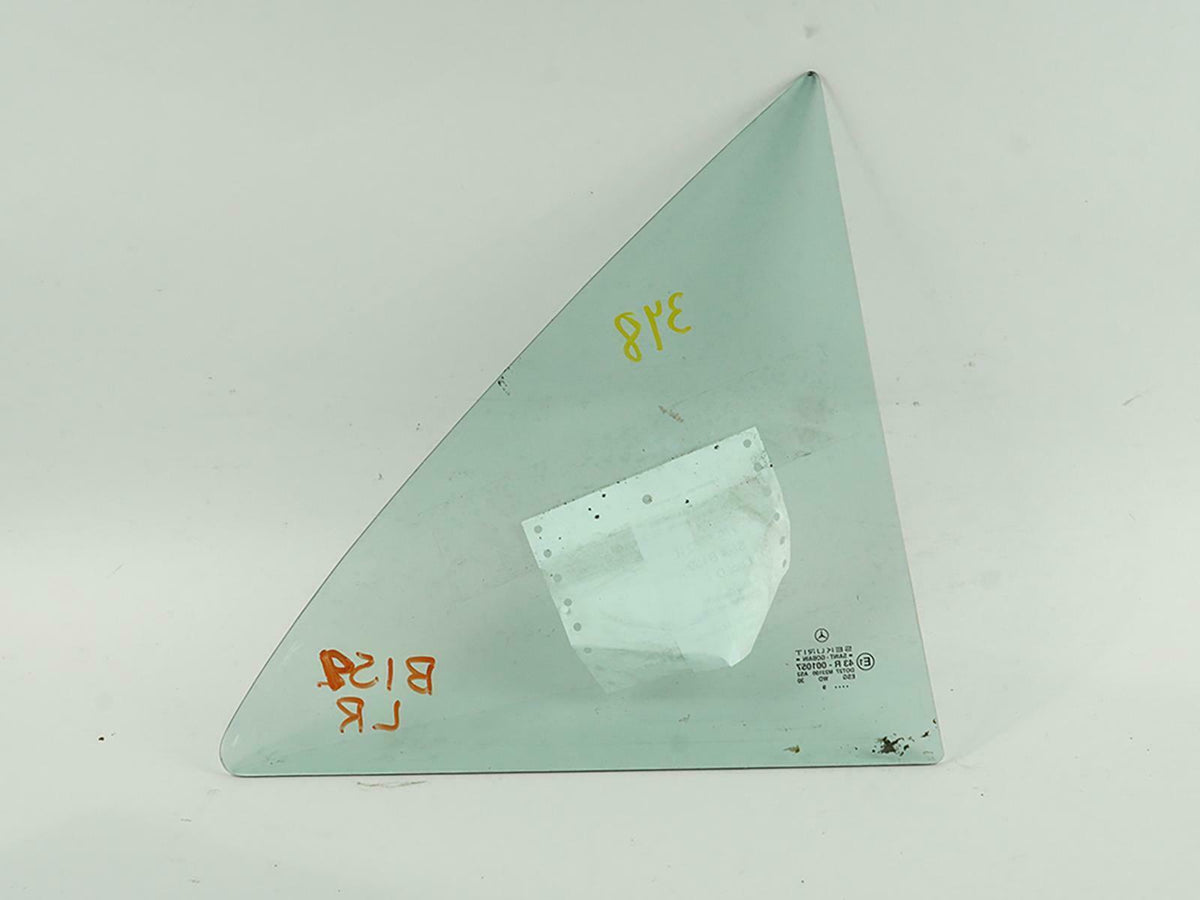 94-00 Mercedes C220 C280 C36 C43 W202 Glass Vent Window Rear Left 2027350309 OEM