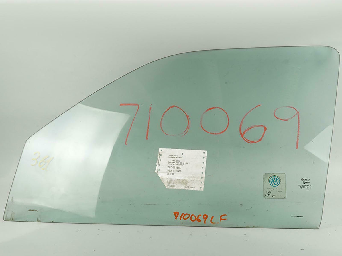 93-99 Volkswagen Jetta A3 Sedan 4dr Door Glass Window Front Left 1HM845201 OEM