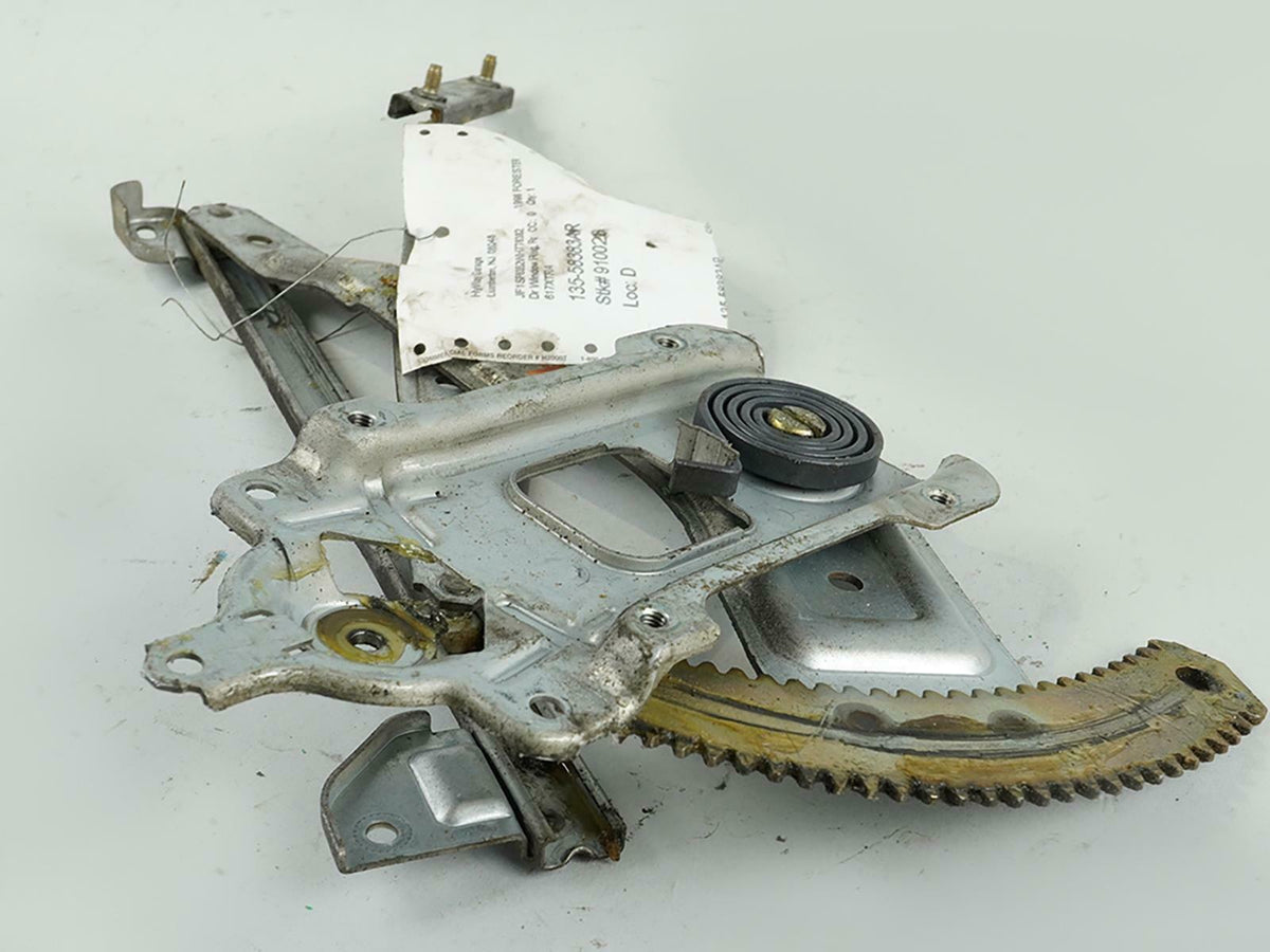 98-02 Subaru Forester Window Regulator Door Rear Right Passenger Side RH