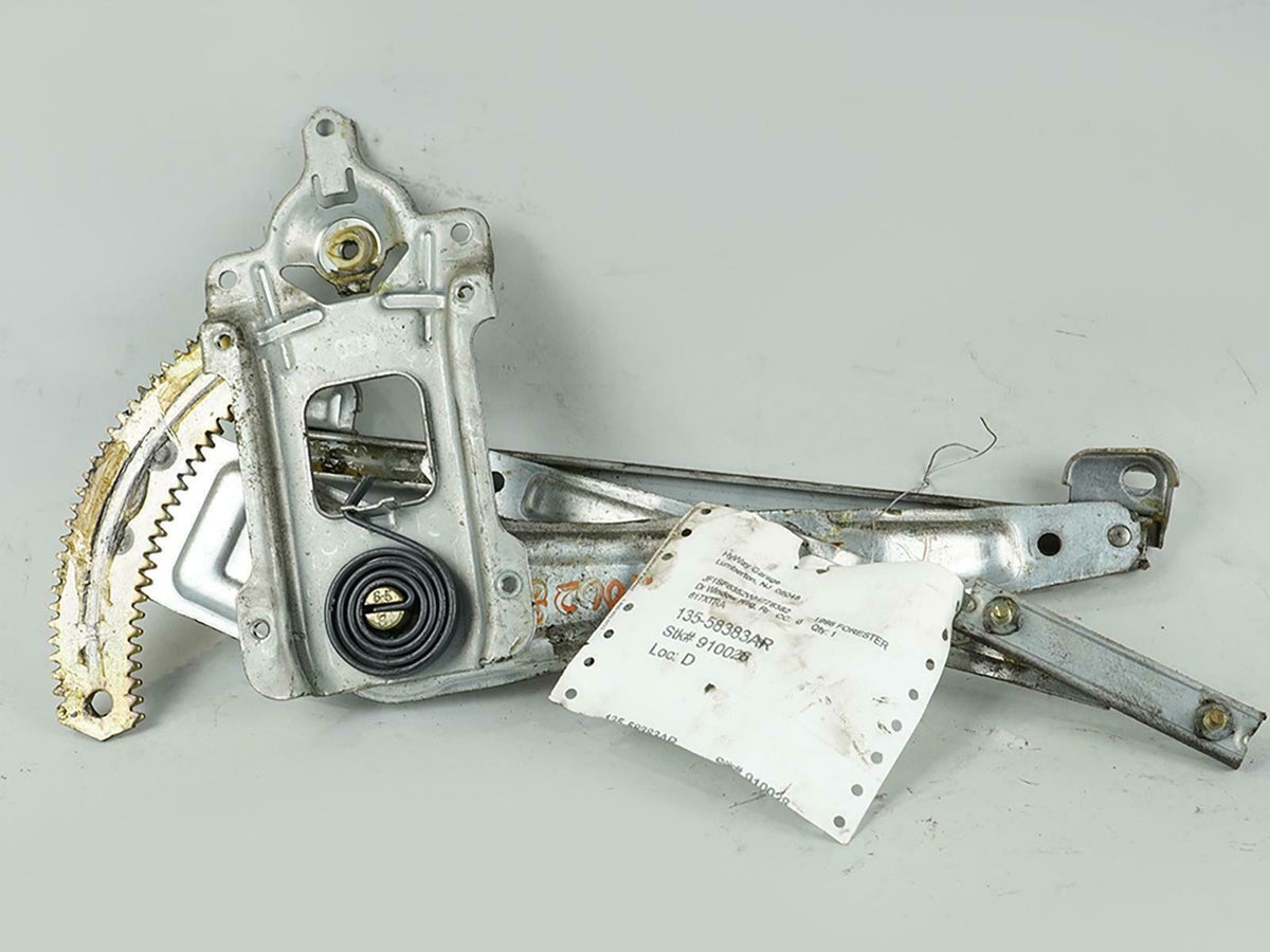 98-02 Subaru Forester Window Regulator Door Rear Right Passenger Side RH