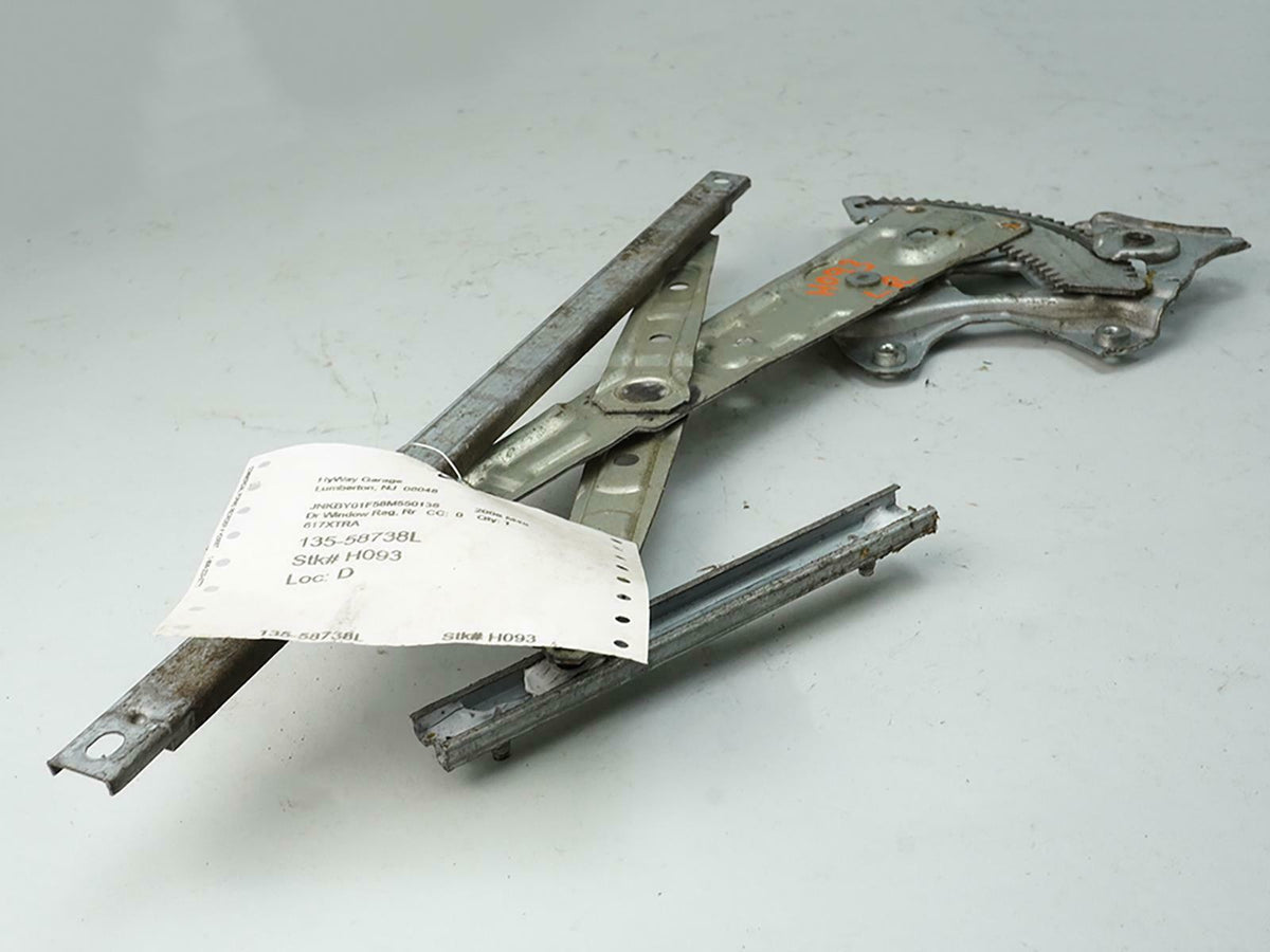 06-10 Infiniti M45 Power Electric Window Door Regulator Rear Left Driver LH OEM