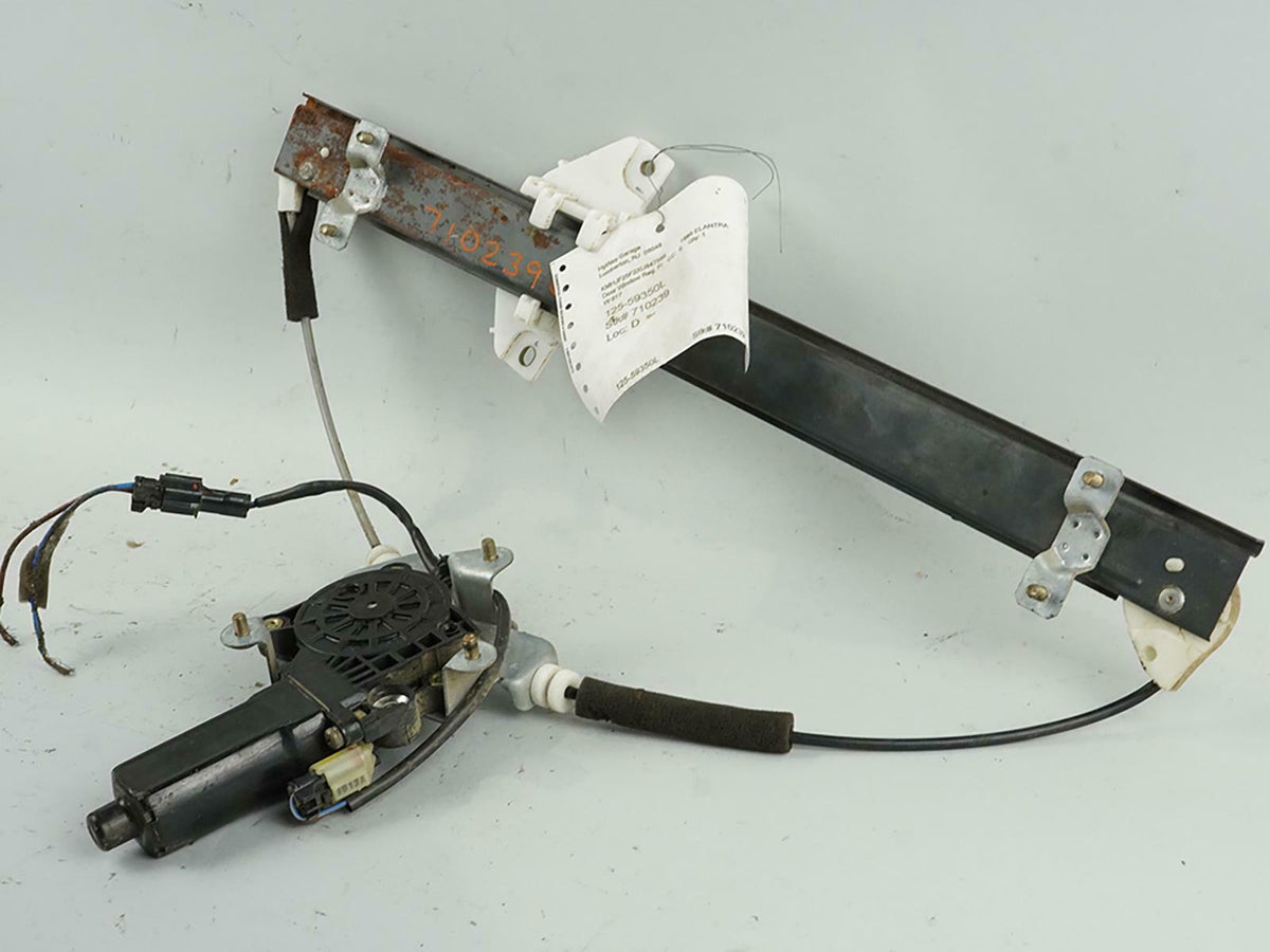 96-00 Hyundai Elantra Power Window Regulator W Motor Front Left LH Side OEM