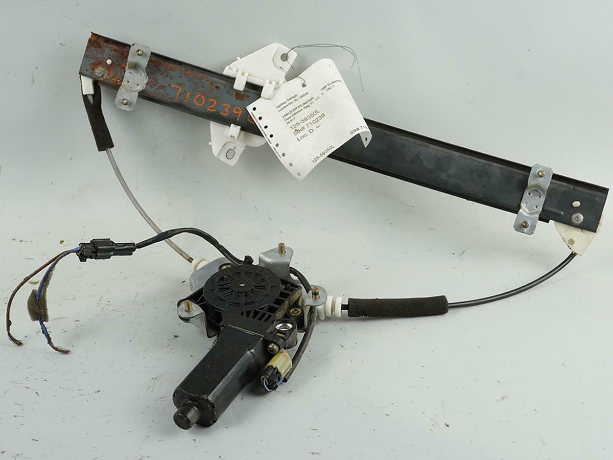 96-00 Hyundai Elantra Power Window Regulator W Motor Front Left LH Side OEM