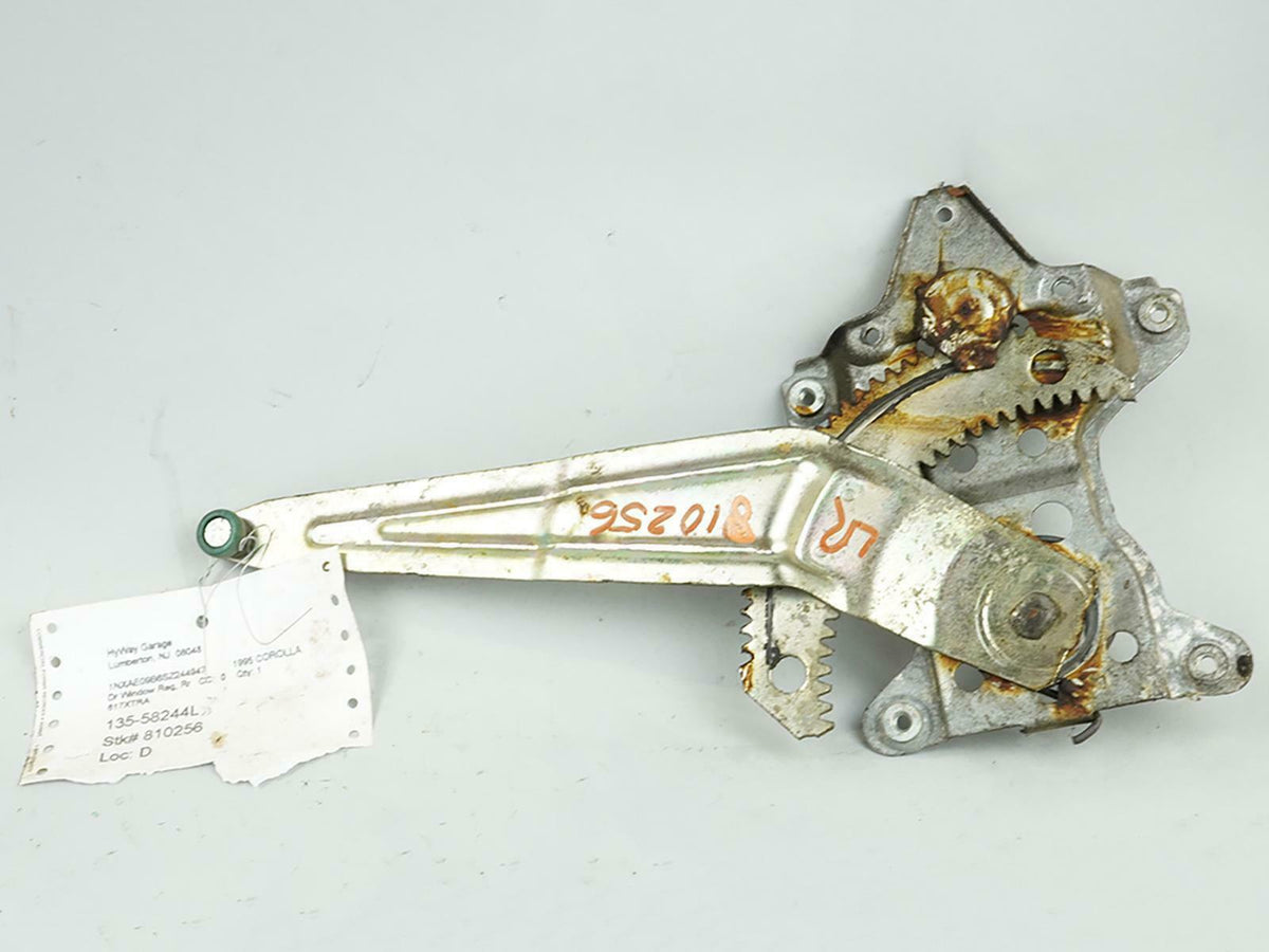 93-97 Toyota Corolla Power Window Regulator Rear Left LH Driver Side Unit OEM