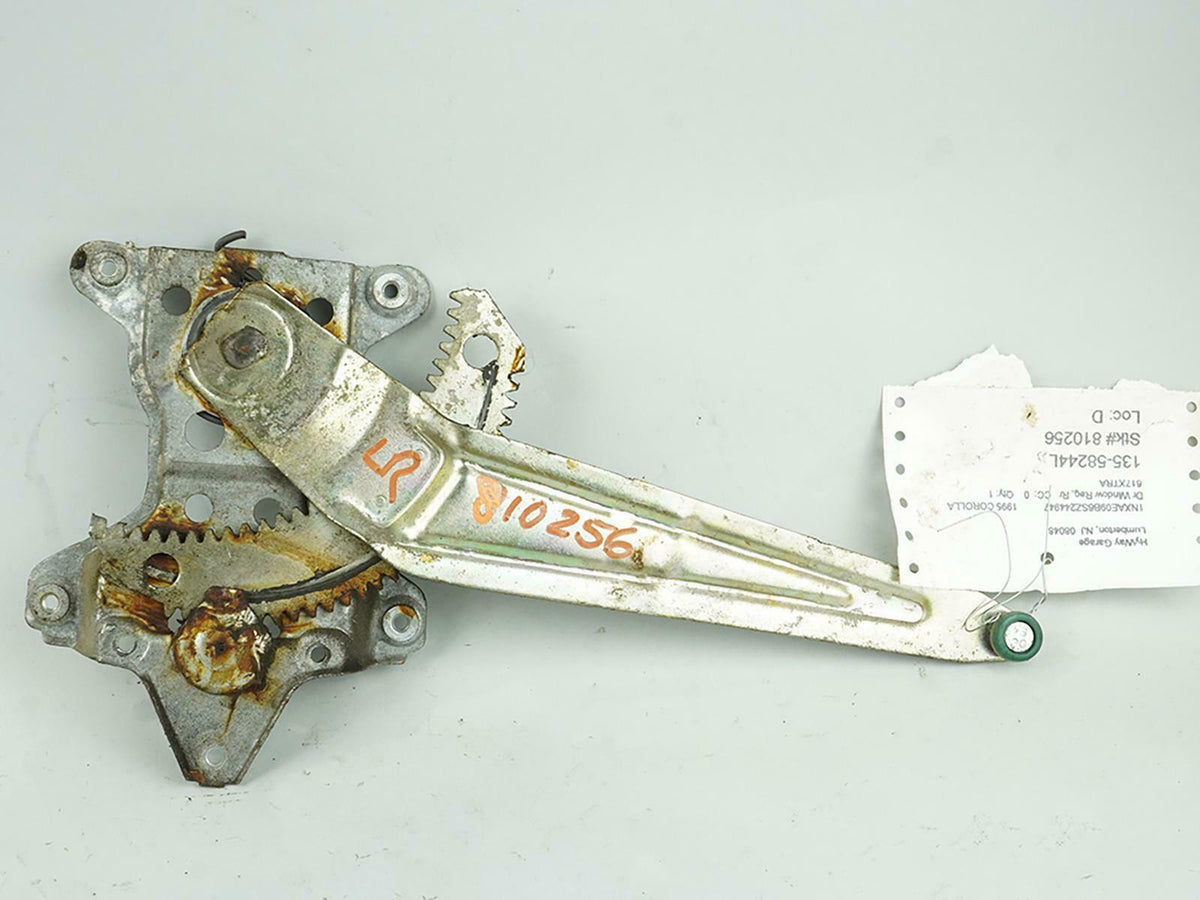 93-97 Toyota Corolla Power Window Regulator Rear Left LH Driver Side Unit OEM