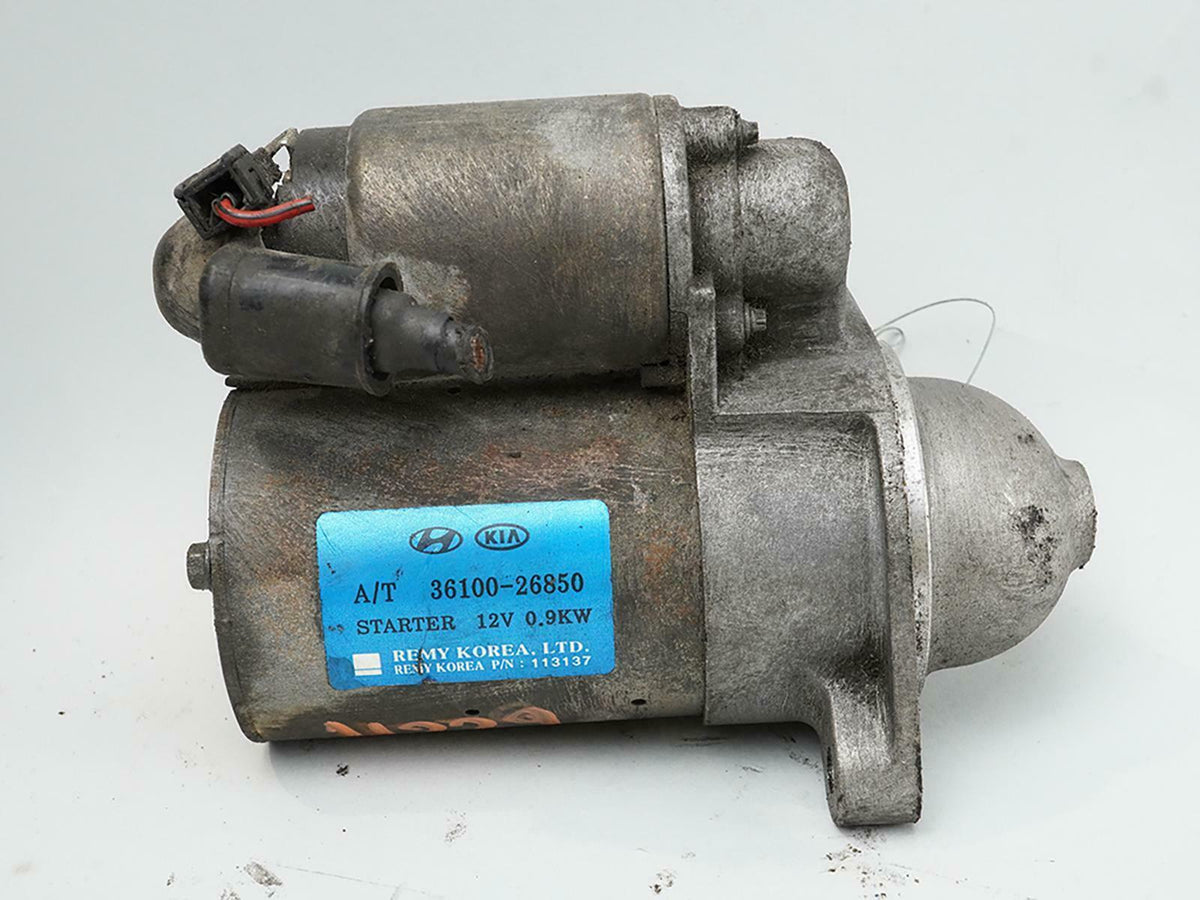 2006 Kia Rio 1.6L Automatic Starter Motor Engine Ignition Front 3610026850 OEM