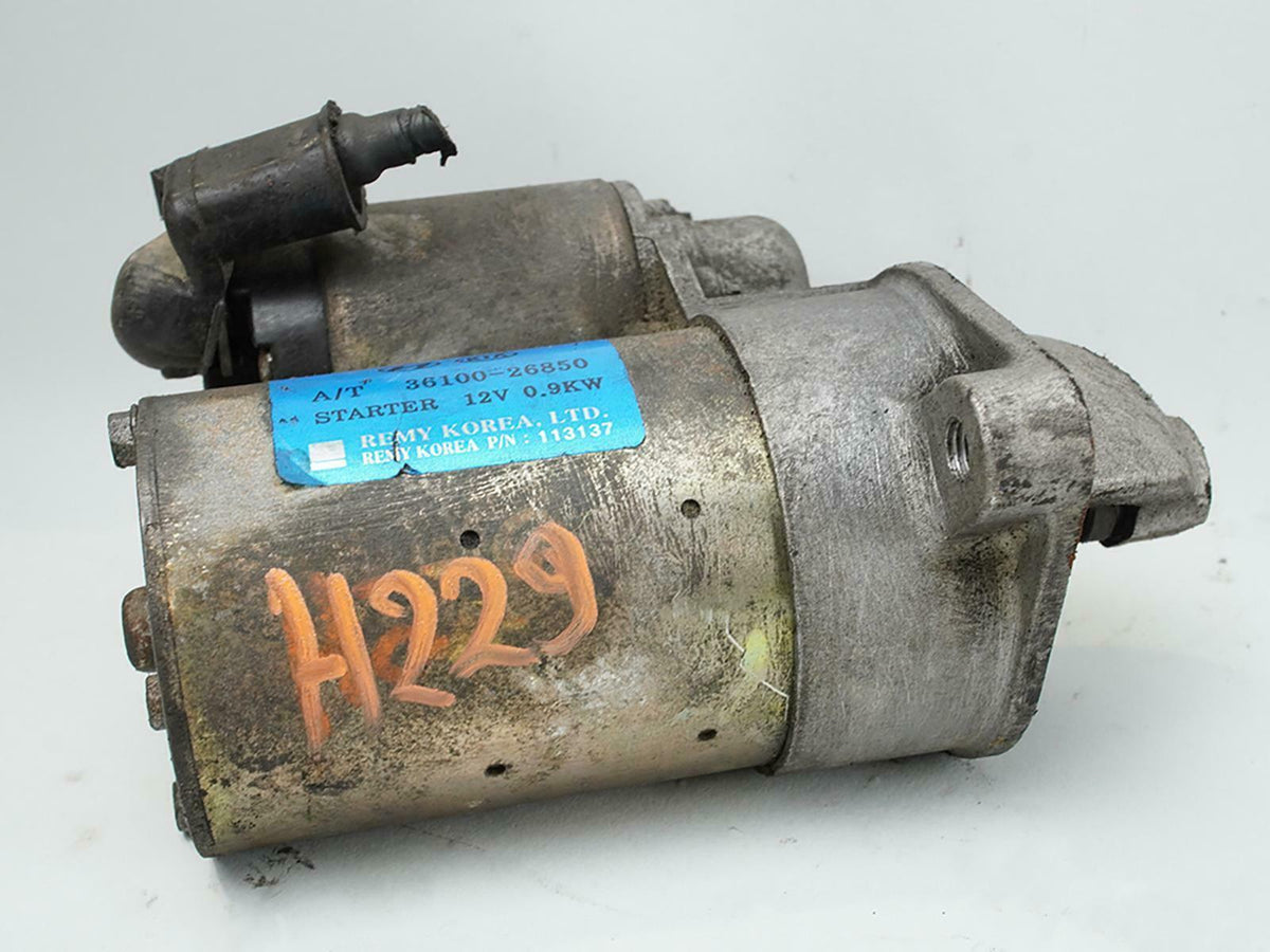 2006 Kia Rio 1.6L Automatic Starter Motor Engine Ignition Front 3610026850 OEM