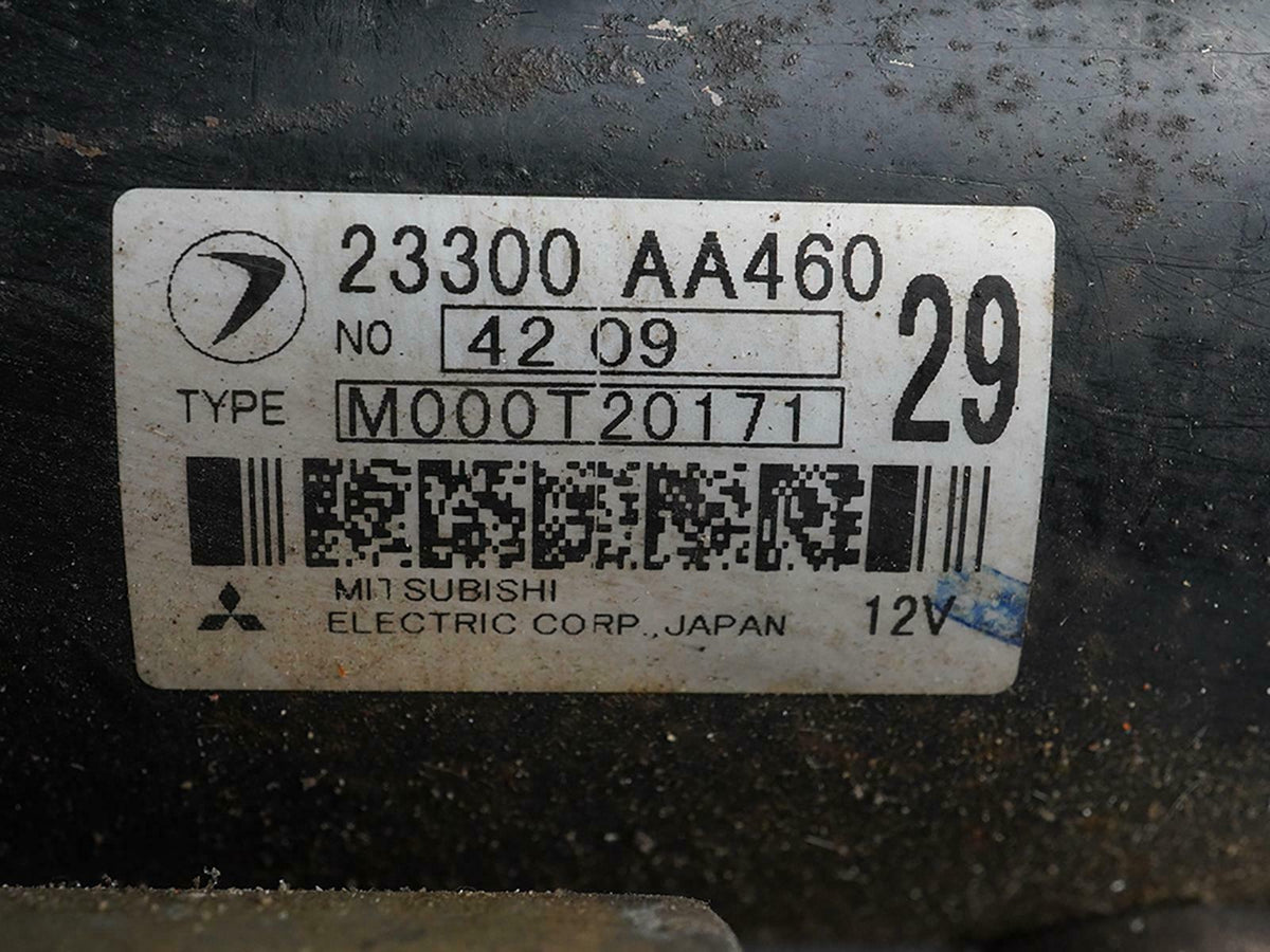 03-08 Subaru Forester AT Starter Motor Engine Ignition Unit 23300AA460 OEM