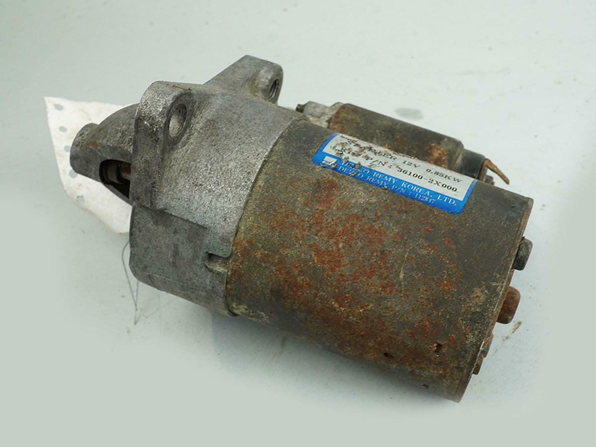 00-05 Kia Rio 1.5L 1.6L Starter Motor Engine Ignition Unit Front 361002X000 OEM