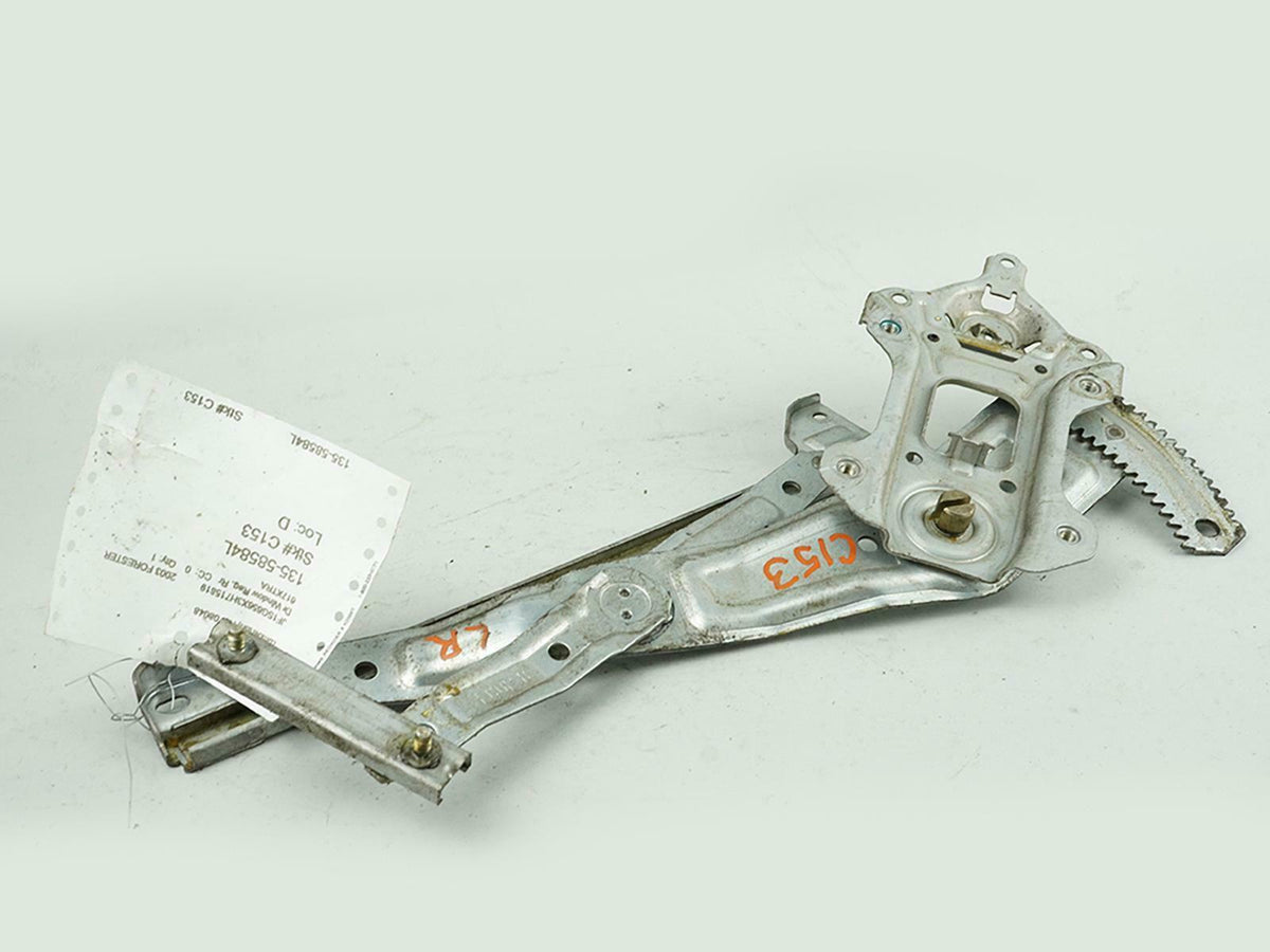 03-08 Subaru Forester Door Window Regulator Rear Driver Left Side LH Unit OEM