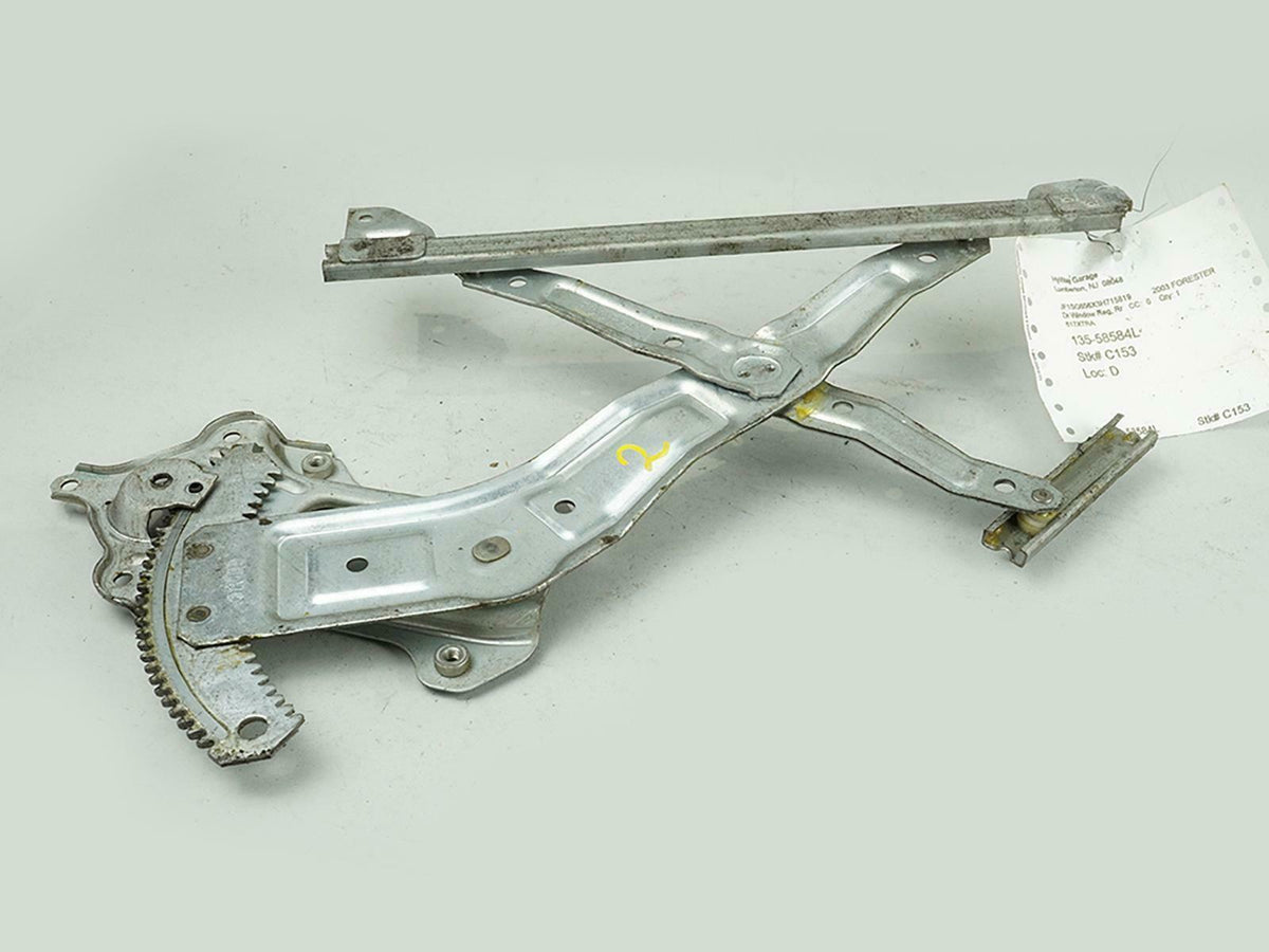 03-08 Subaru Forester Door Window Regulator Rear Driver Left Side LH Unit OEM