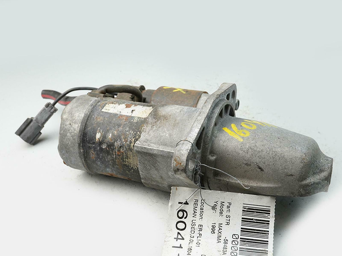 95-96 Nissan Maxima 3.0 Liter Starter Motor Engine Ignition Front OEM