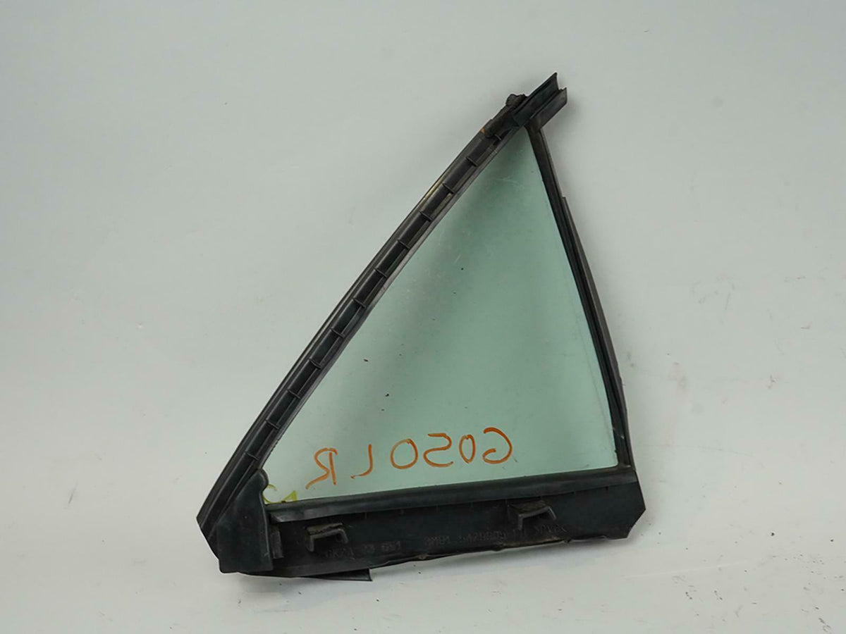 2003 - 2008 Mazda 626 Sedan Window Glass Door Vent Lh Left Rear 3M815429905 OEM