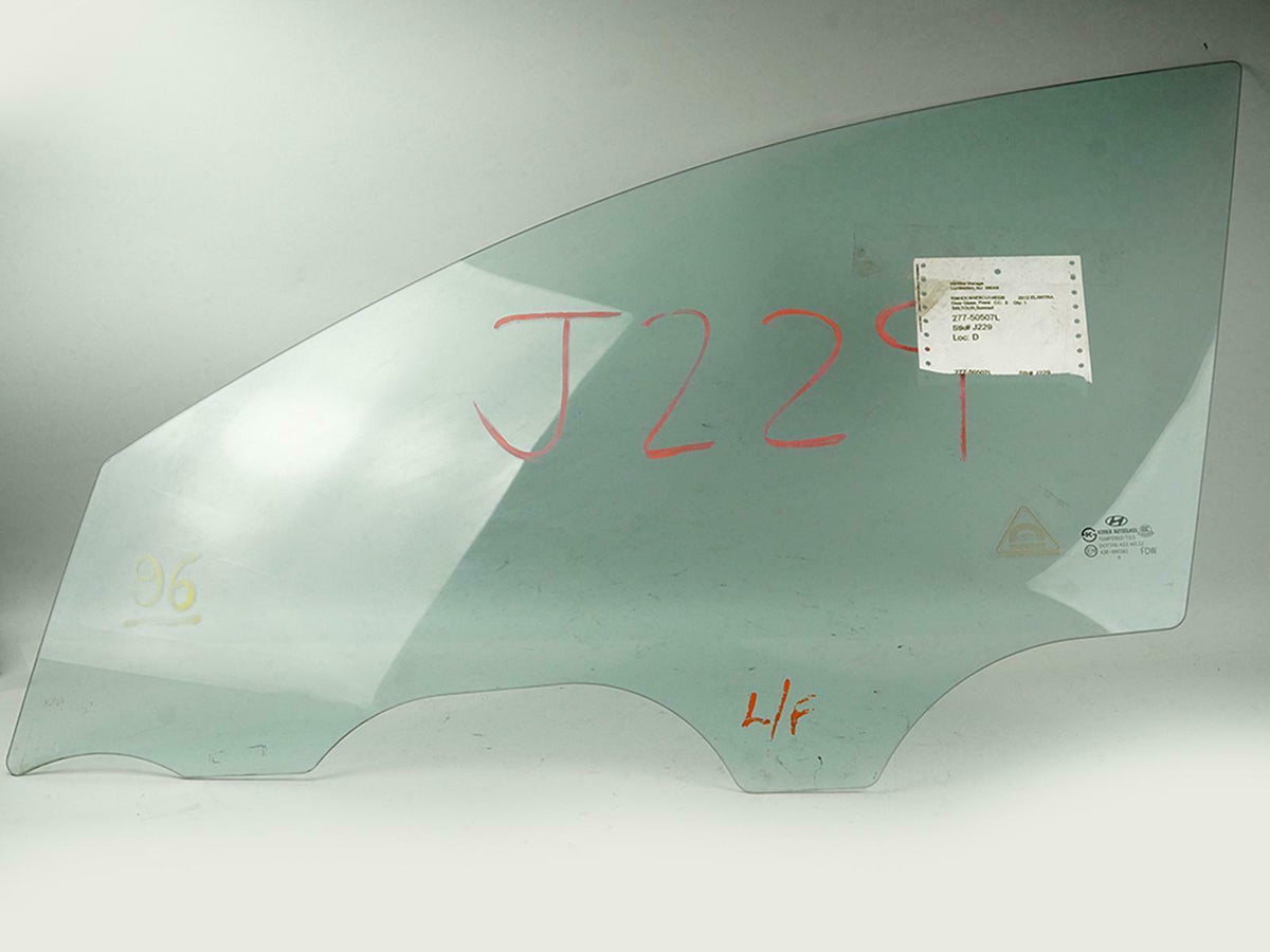 2009 - 2012 Hyundai Elantra SW Door Glass Window Front Driver 824112L210 OEM