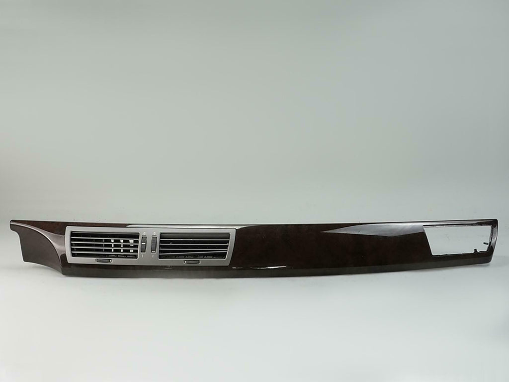  2002 - 2008 BMW 7 SERIES E65 E66 DASHBOARD WOOD GRAIN TRIM W GRILL CENTER OEM, buy