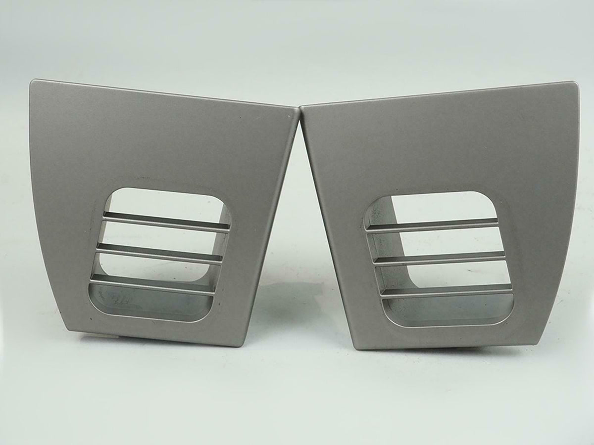 2002 - 2008 Bmw 7 Series E65 E66 Dash Air Vent Trim Cover Set 64227007148 OEM