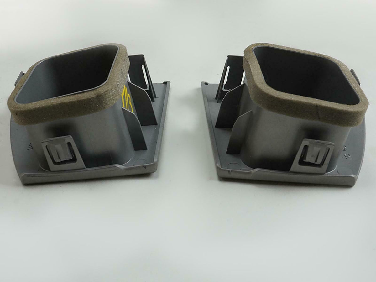 2002 - 2008 Bmw 7 Series E65 E66 Dash Air Vent Trim Cover Set 64227007148 OEM