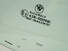 2001 - 2005 BMW 3 SERIES E46 SEDAN DOOR WINDOW GLASS DRIVER LEFT SIDE REAR OEM, Buy