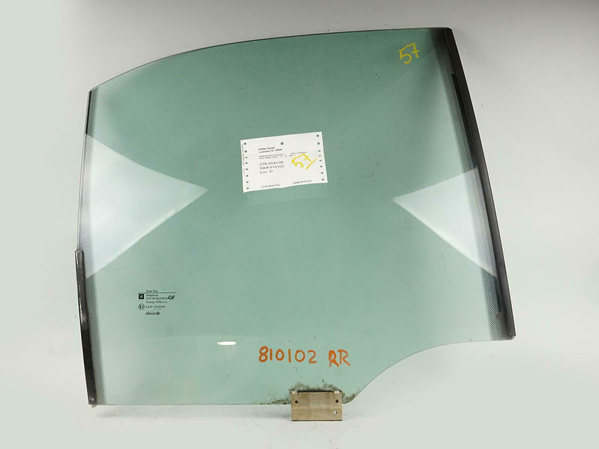 97-01 Cadillac Catera Sedan Door Window Glass Rear Passenger Side 90563886 OEM