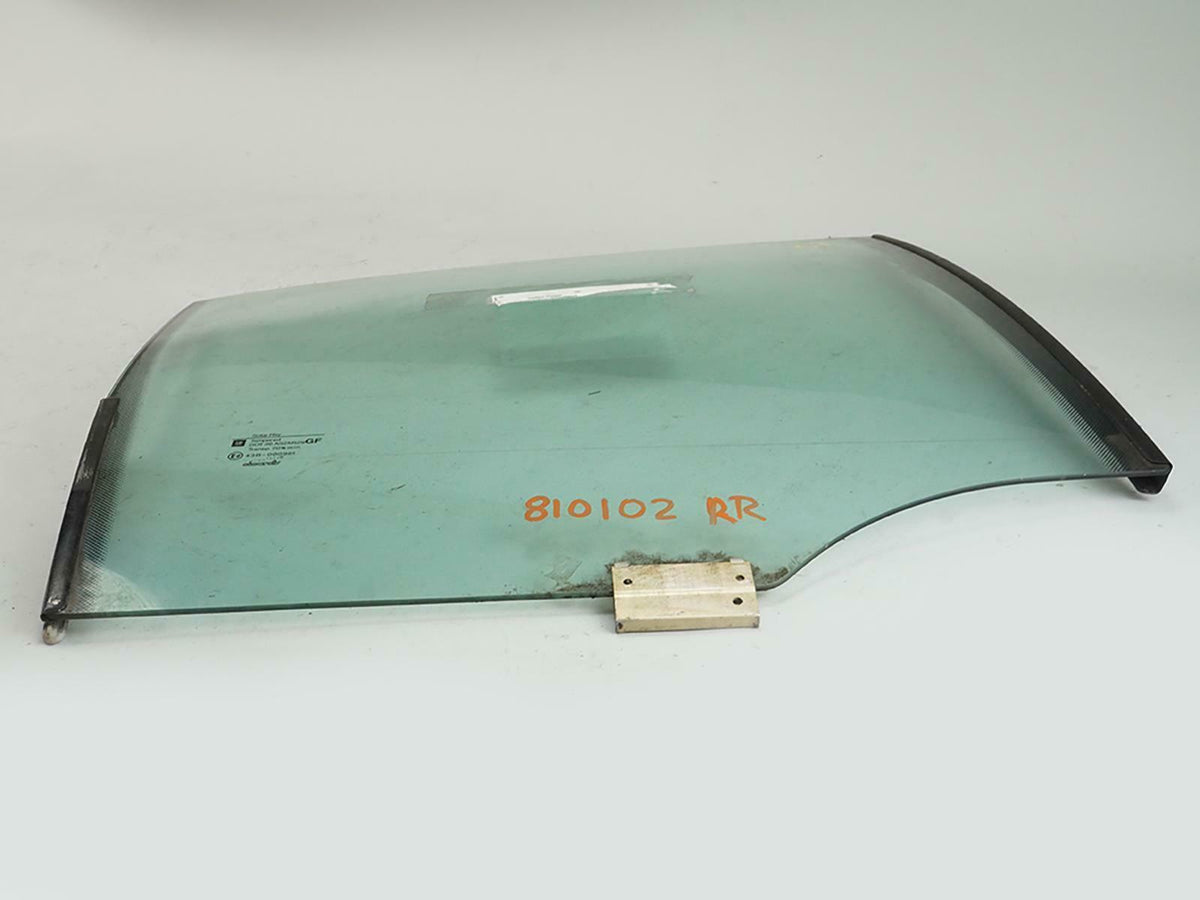 97-01 Cadillac Catera Sedan Door Window Glass Rear Passenger Side 90563886 OEM
