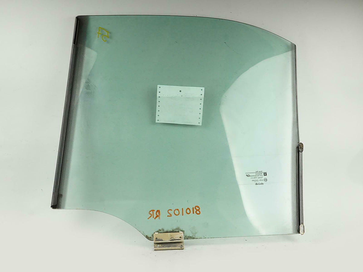 97-01 Cadillac Catera Sedan Door Window Glass Rear Passenger Side 90563886 OEM